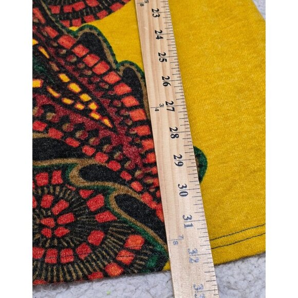 Aryeh Womens Multicolor‎ Paisley Mini Sweater Dress Short Sleeve Size XL NWT - Picture 11 of 12